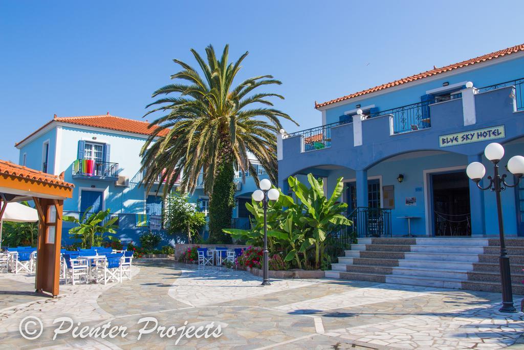 Blue Sky Hotel - Petra - Lesvos - Greece Eksteriør billede