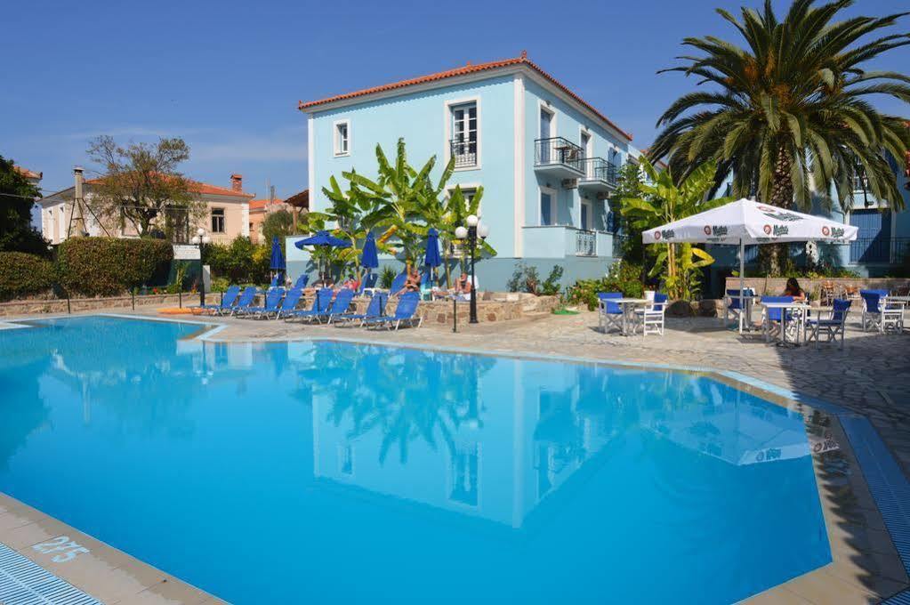 Blue Sky Hotel - Petra - Lesvos - Greece Eksteriør billede
